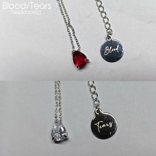 Blood/Tears Necklace(s)